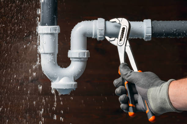 Professional Plumbing technician working in North Branford, CT